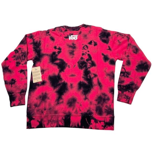 Vans x Friday The 13th Pullover Sweater Women Small Red Black Glow in Dark New - Picture 4 of 9